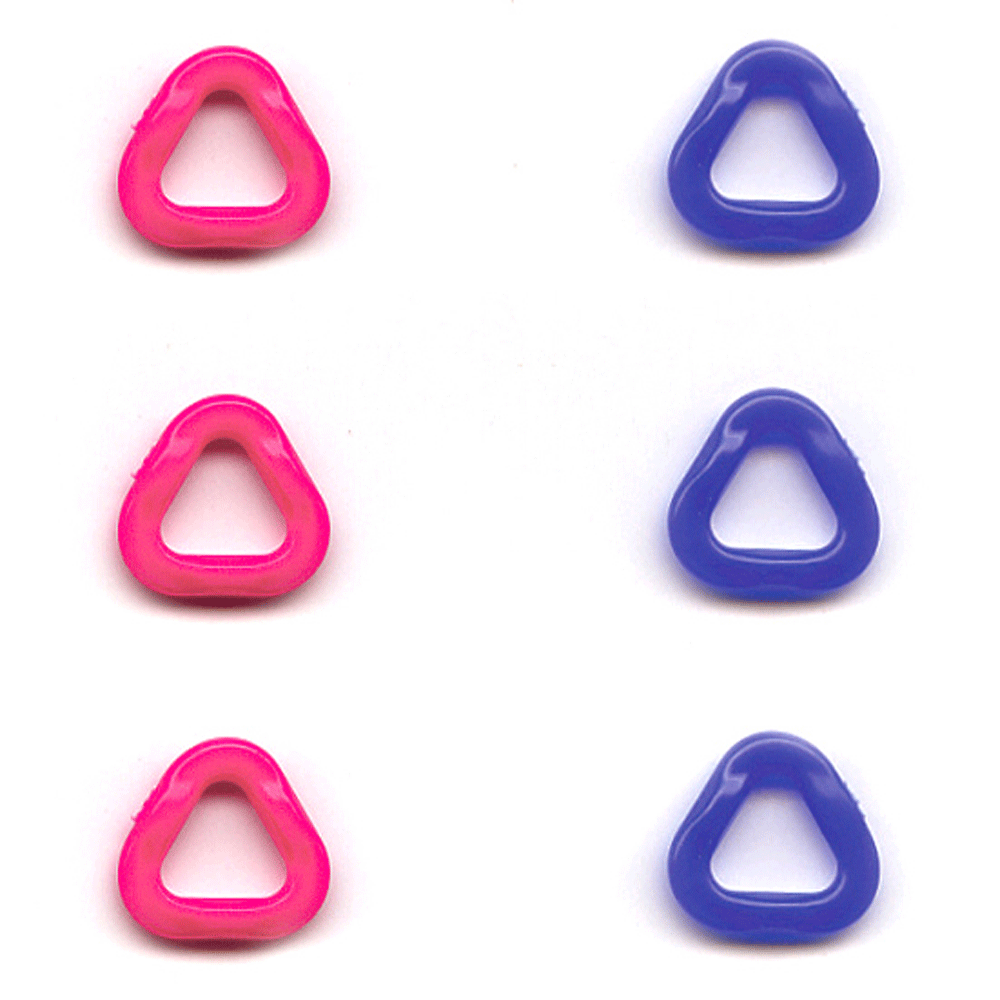 Clover Stitch Markers Triangle Pack of 3 Outback Yarns