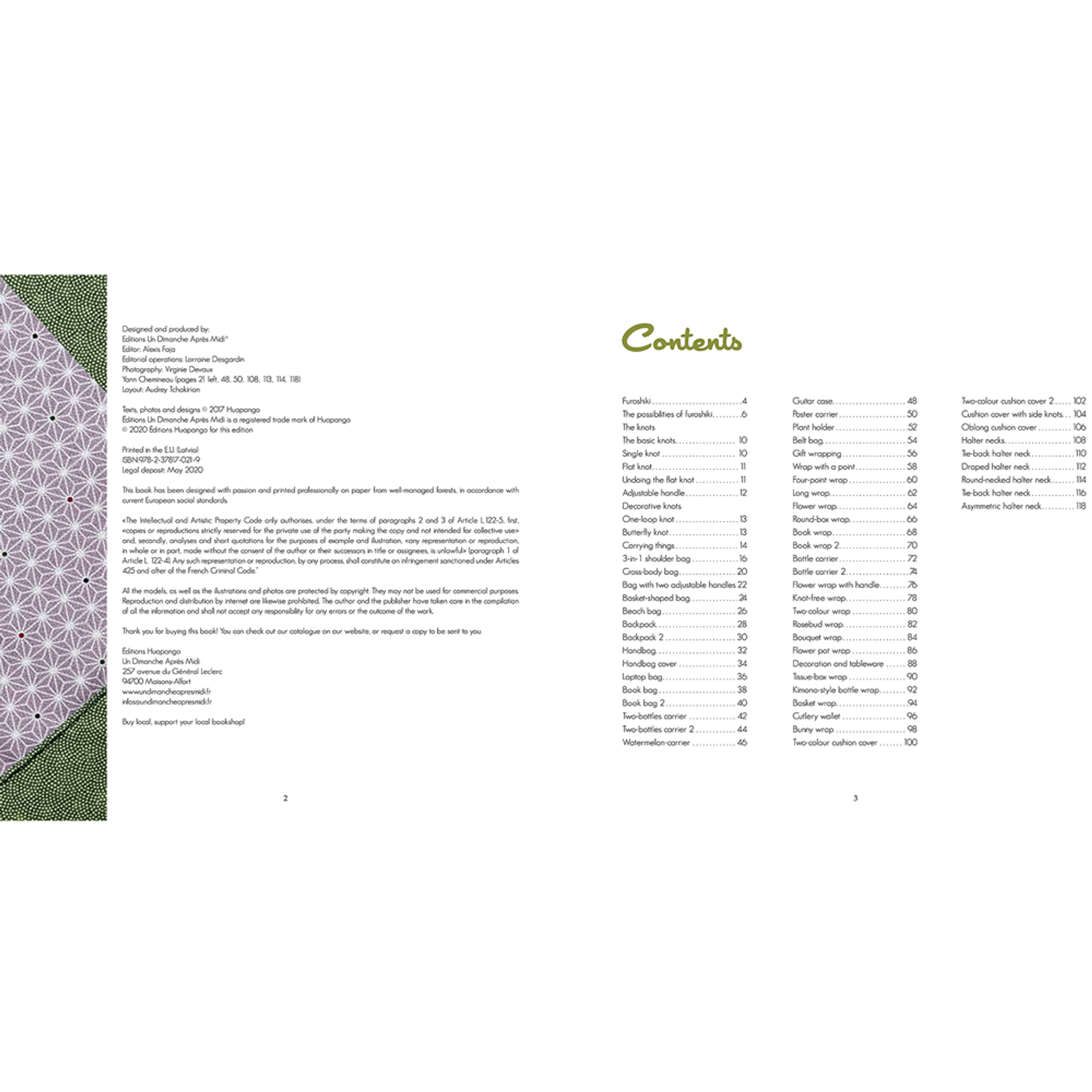 Furoshiki The Japanese Art of Wrapping with Fabric Outback Yarns