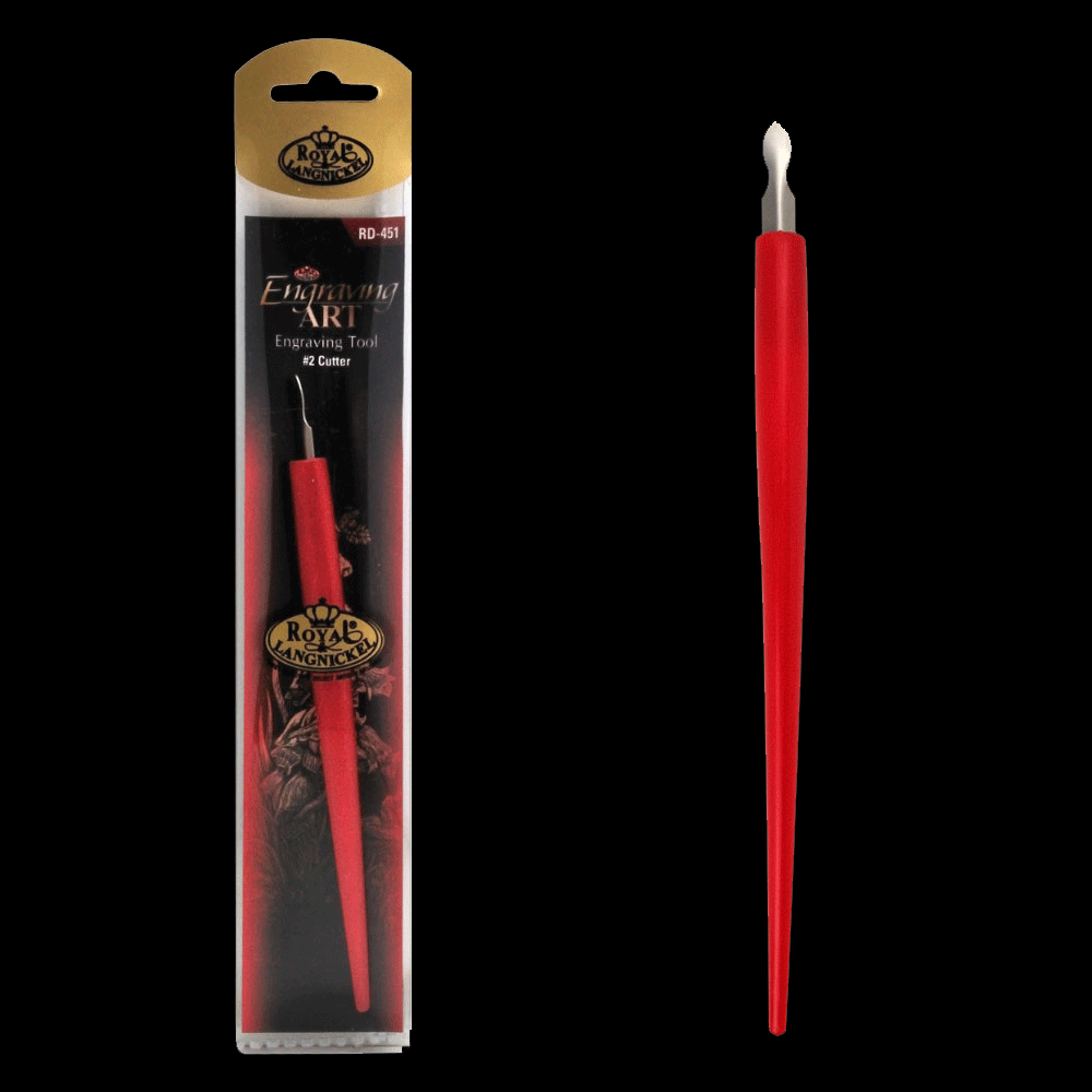 Royal & Langnickel Engraving Art Engraving Tool 2 Cutter Outback