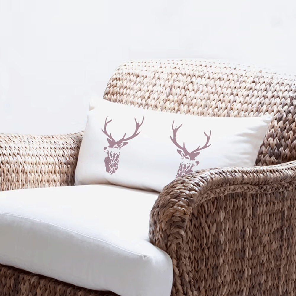 A4 Highland Stag Stencil | Re-usable | Stencil Studio | Outback Yarns