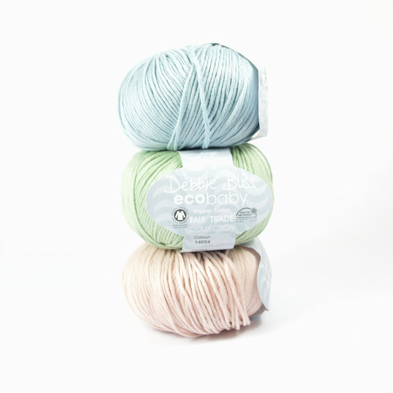 Debbie Bliss Eco Baby Cotton Knitting Yarn Outback Yarns