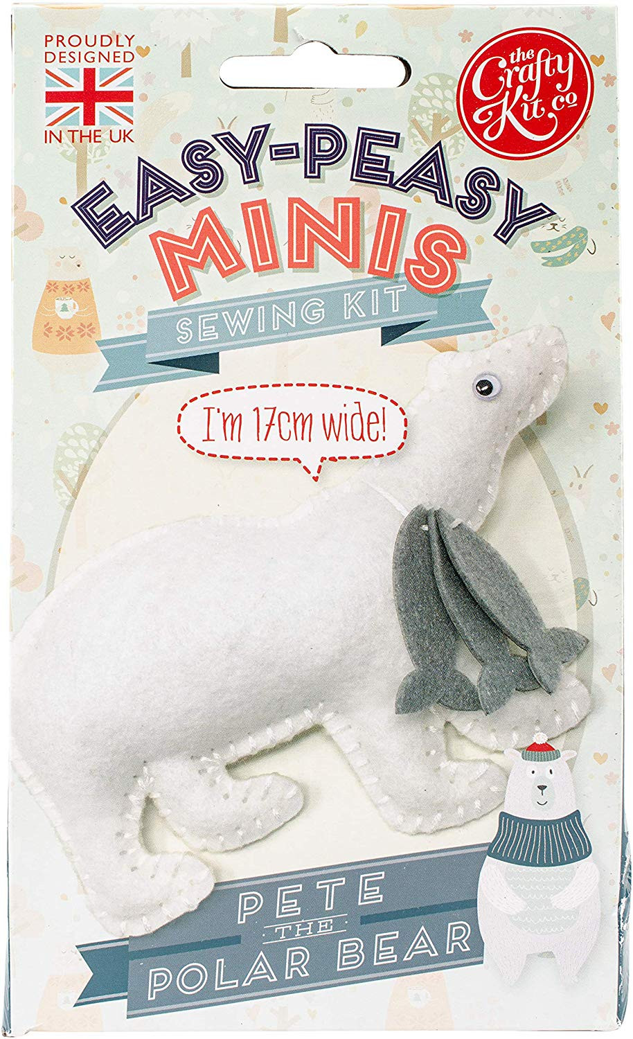 Easy Peasy Mini Sewing Kits Crafty Kit Co. Various Designs