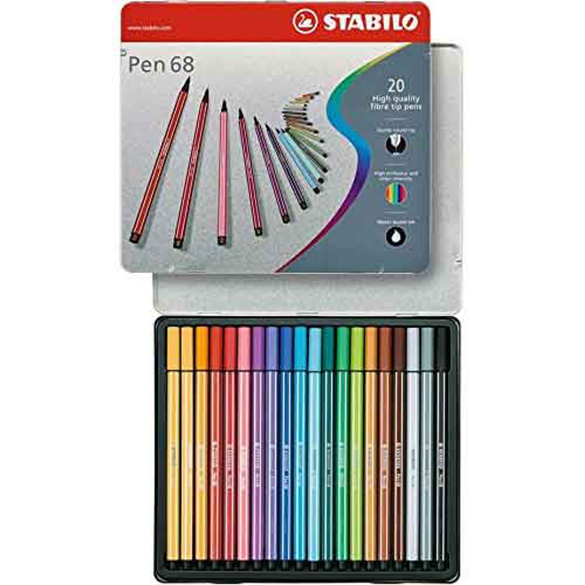 STABILO Pen 68 Metallic Set 8-Colors