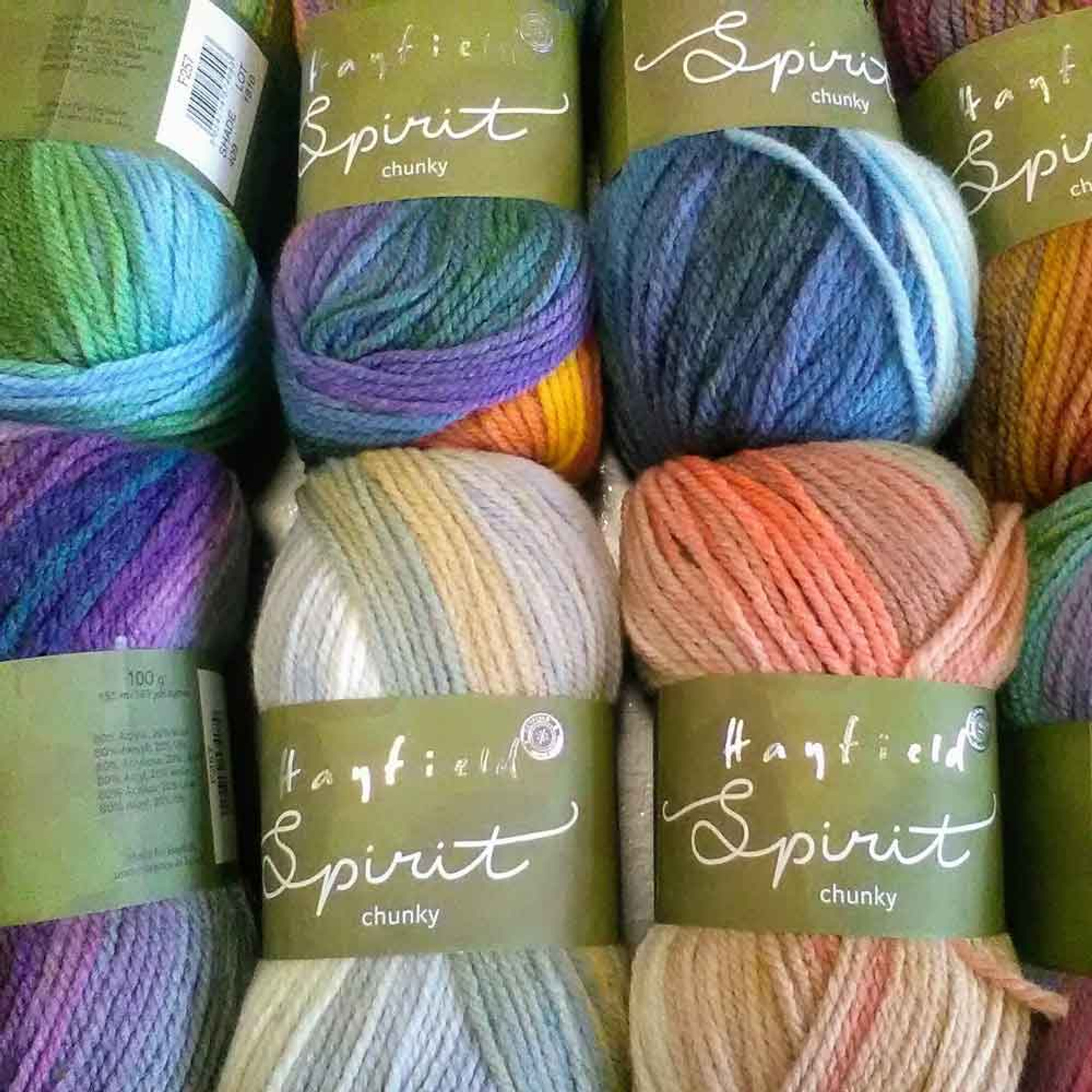 Hayfield Spirit Chunky Knitting Various Colours | Outback Yarns