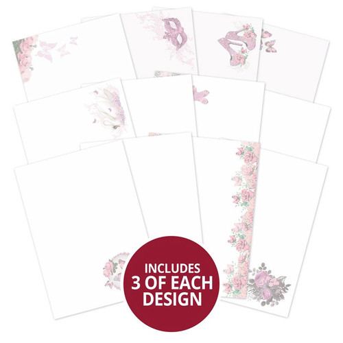 Luxury Card Inserts | Rose Quartz Dreams | Hunkydory