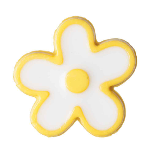 Yellow Flower Button 15mm | Trimits Loose Buttons 