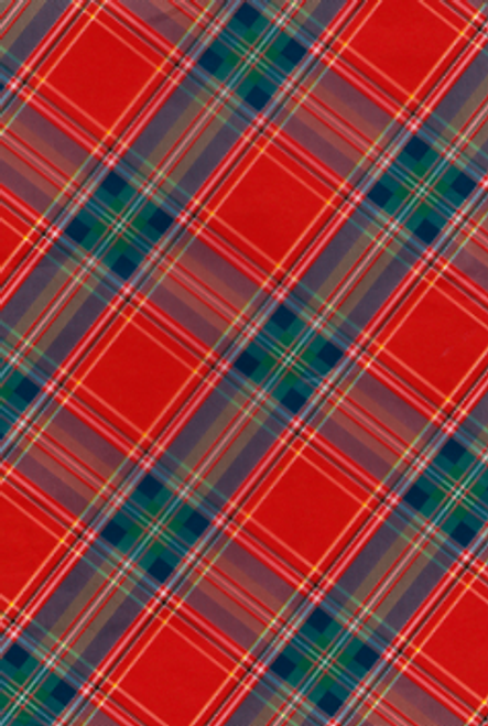Decopatch Paper | Individual Sheets | 591 | Red Tartan