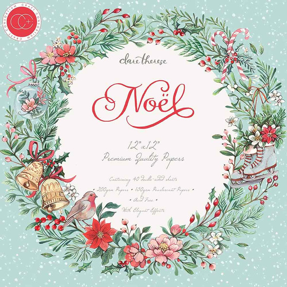 Craft Consortium | Noel | Premium Paper Pad | 12" x 12" - Main Image