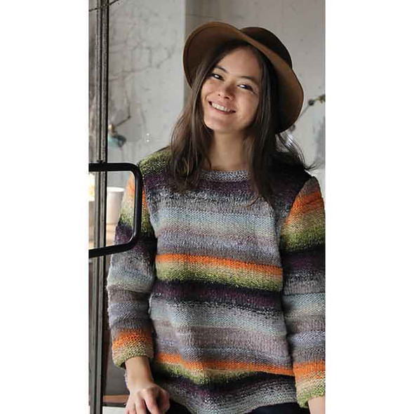 21 A-Line Pullover Knitting Pattern | Noro Silk Garden | Digital Download - Another Image