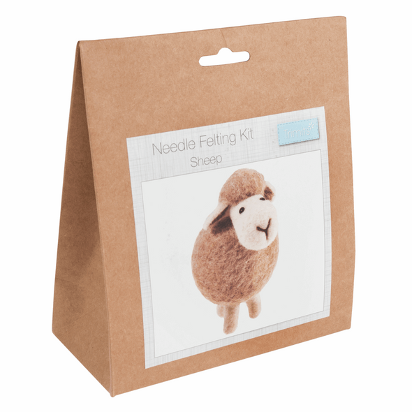 Sheep | Needle Felting Kit | Trimits | Packaging