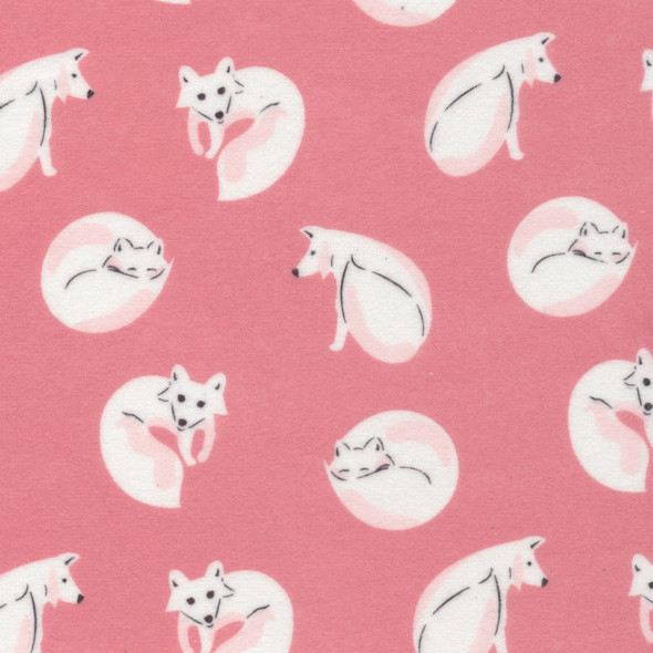 Northerly Flannels | Cloud9 Fabrics | C9NT226926 | Winter Fox Dark Pink