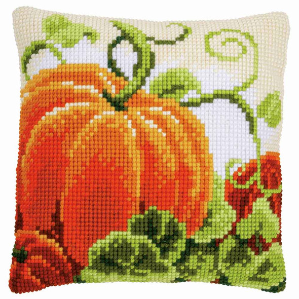 Vervaco | Pumpkin Cross Stitch Cushion Kit