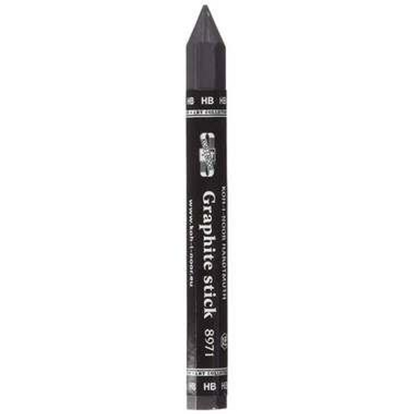 Koh-I-Noor Progresso Jumbo Woodless Graphite Pencil 6B