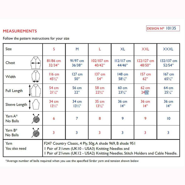 Ladies Fair Isle Sweater Knitting Pattern | Sirdar Country Classic 4 Ply 10135 | Digital Download - Pattern Table