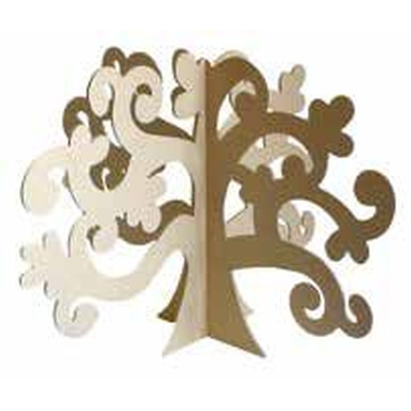MDF Wood Shape | 3D Tree | Pronty Crafts