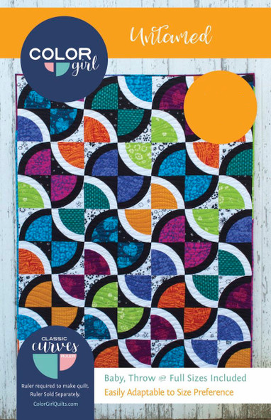 Untamed | Color Girl | Quilt Pattern | Cover