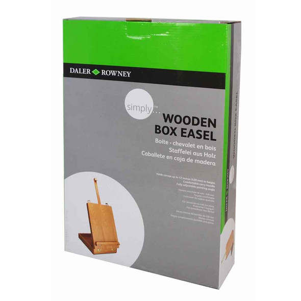 Daler Rowney Simply Wooden Box Easel - Main Image