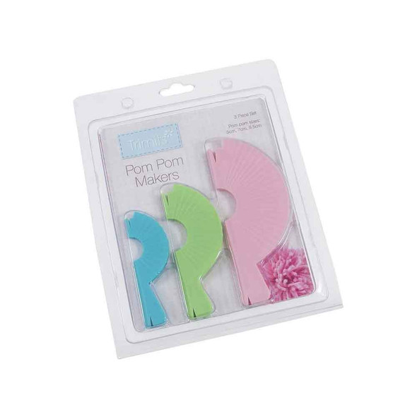 Trimits Pom Pom Makers | Three Sizes - Pack