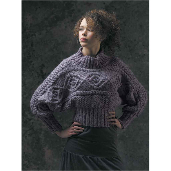 Rowan Dany Women Jumper/Sweater Knitting Pattern using Cocoon | Digital Download (ROWEB-02817) - Main Image