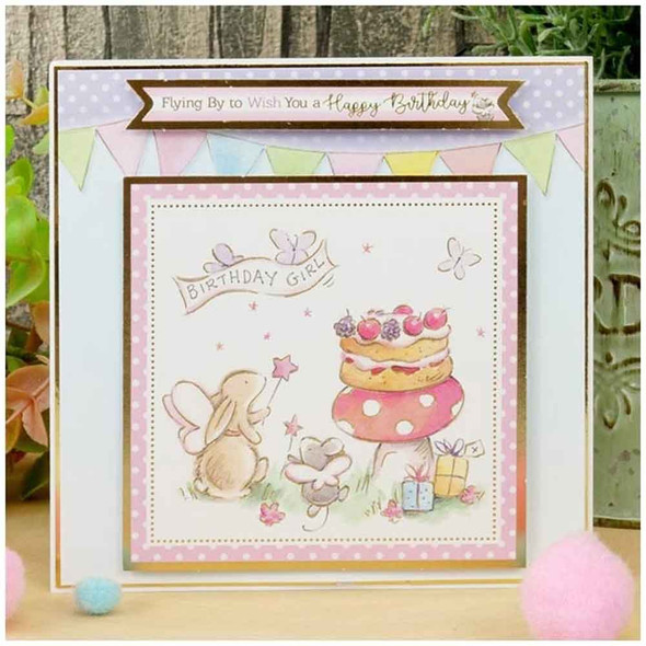 Hunkydory | For the Love of... Stamps | Acorn Wood | Hoppy Birthday - Sample