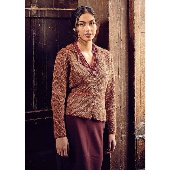 Rowan Ulva Womens Cardigan Knitting Pattern using Felted Tweed | Digital Download (ZM58-00017) - Main Image