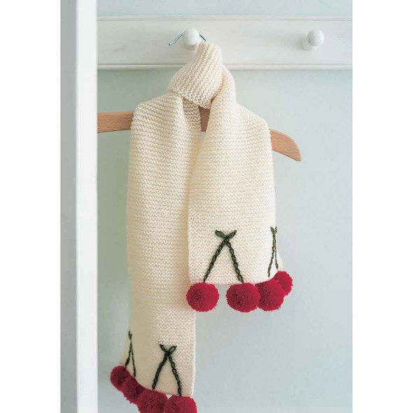 Rowan Fairy Scarf Childrens Accessories Knitting Pattern using Baby Merino Silk DK | Digital Download (ROWEB-01113-0006) - Main Image