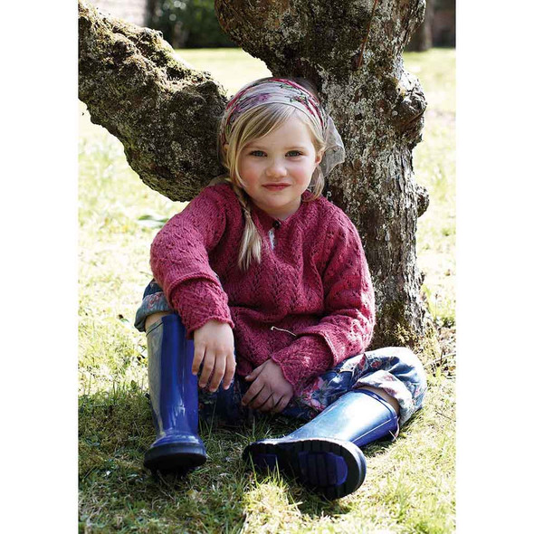 Rowan Betty Childrens Sweater Knitting Pattern using Pure Wool 4ply | Digital Download (ZB95-00002) - Main Image