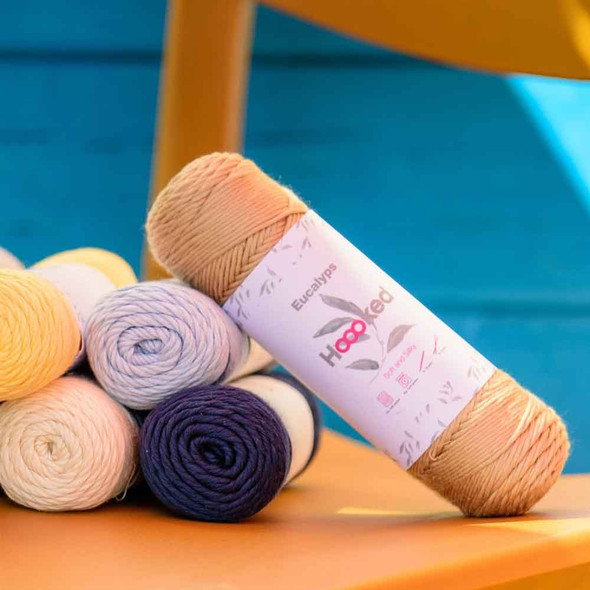 Hoooked Eucalyps Yarn | 100g rolls | A beautiful gentle colour palette - Main Image