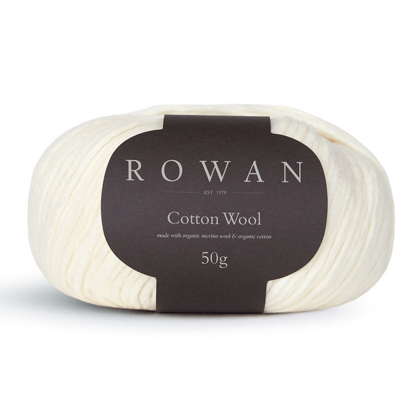 Rowan Cotton Wool DK Knitting Yarn | 201 Milky