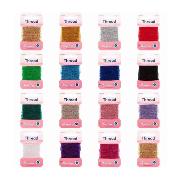 Glitter Thread | 10m | Hemline | Various Colours
