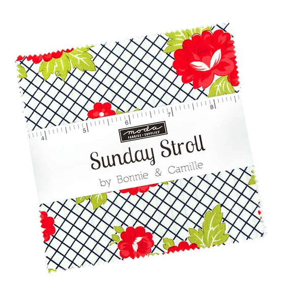 Sunday Stroll | Bonnie & Camille | Moda Fabrics | PP55220 Charm Pack