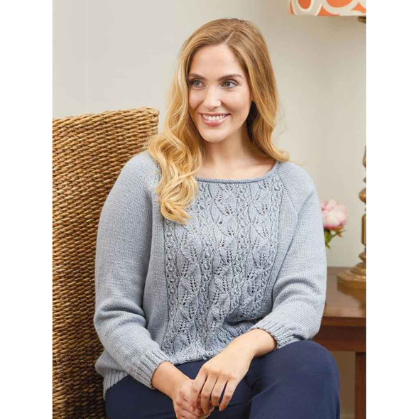 Rowan Wellesley Womens Sweaters Knitting Pattern using Island Blend Fine | Digital Download (ZB265-00017) - Main Image