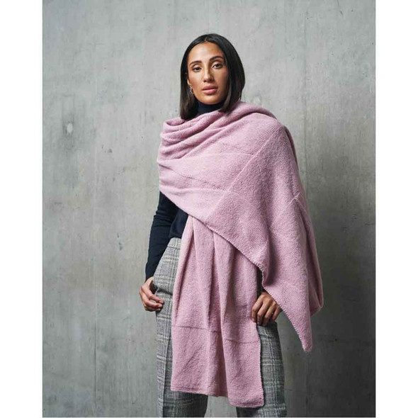 Rowan Coleman Street Wrap Womens Knitting Pattern using Alpaca Classic | Digital Download (ZB278-00004) - Main Image