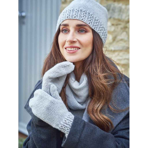 Rowan Honey Hat Womens Knitting Pattern using Pure Cashmere | Digital Download (ZB277-00013) - Main Image