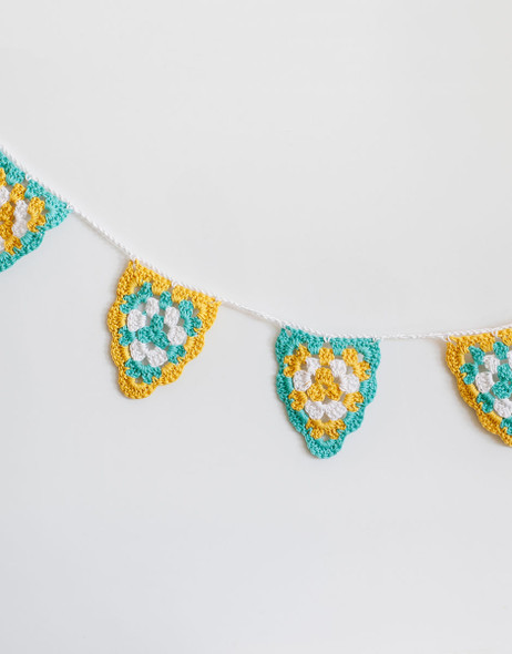 Sirdar Happy Cotton | Seasonal Bunting | Happy Cotton Book 7 | 4 Home Accessories