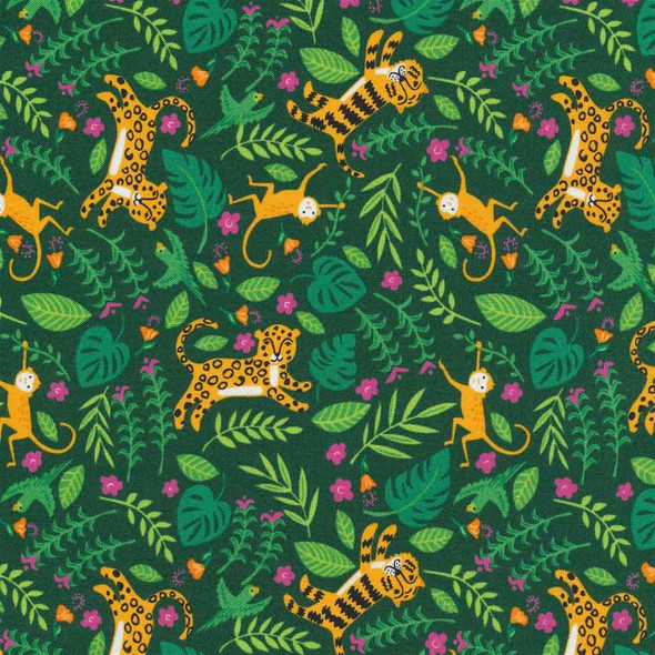 Jungle Paradise | Stacy lest Hsu | Moda Fabrics | 20783-22 Palm