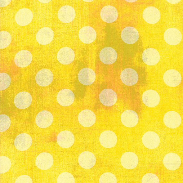  Grunge Hits the Spot | BasicGrey | Moda Fabrics | 30149-38 | Sunflower