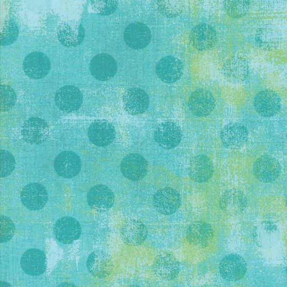 Grunge Hits the Spot BasicGrey Moda Fabric | 30149-30 Pool