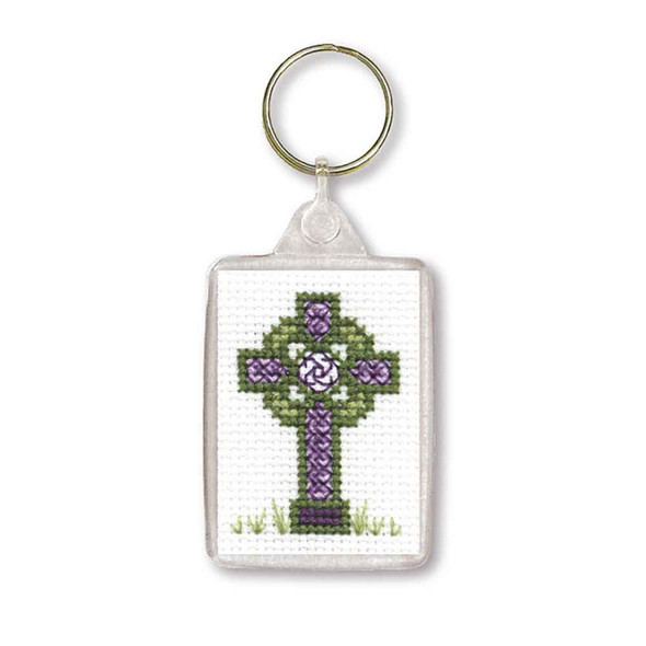 Textile Heritage | Cross Stitch Kits | Keyrings | Celtic Cross