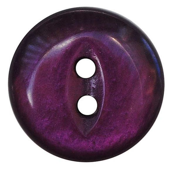 Shimmery Buttons 13mm | Dill Buttons | Various Colours - Violet