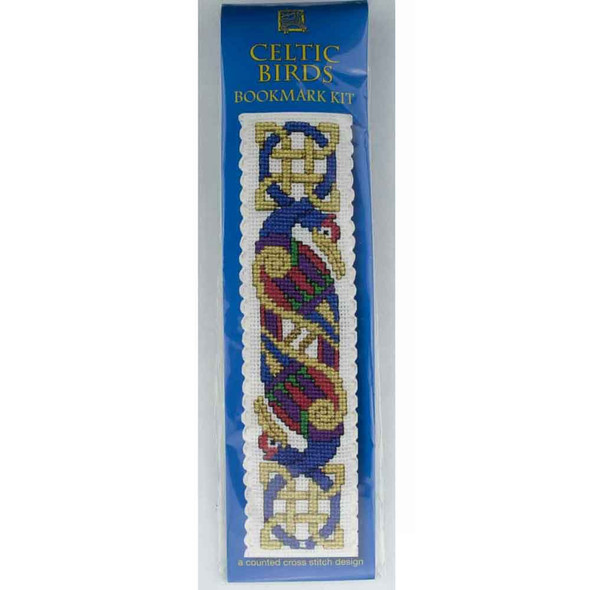 Textile Heritage | Cross Stitch Kits | Bookmarks | Celtic Birds