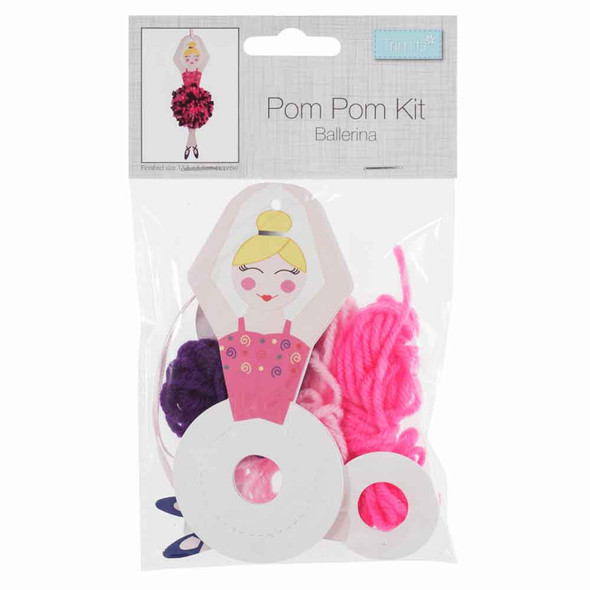 Ballerina | Pom Pom Decoration Kit | Trimits