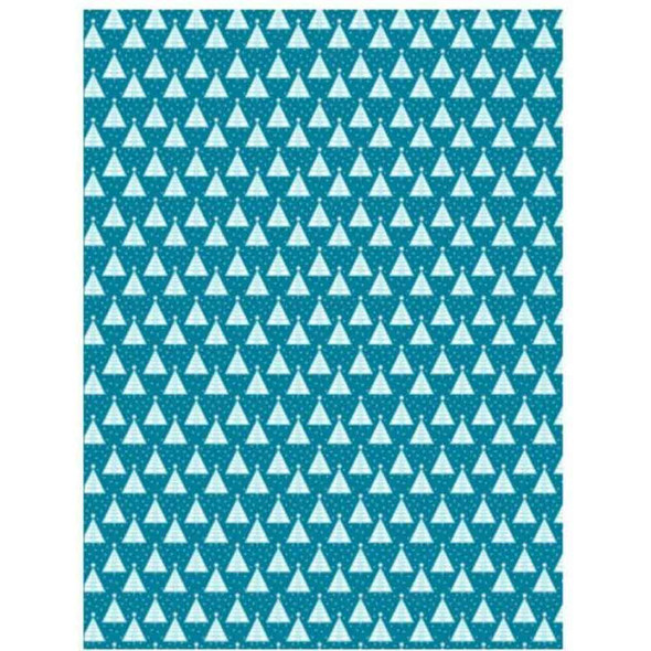 Decopatch | Decopatch Paper Sheet | 30cm x 40cm | 703 Christmas Trees