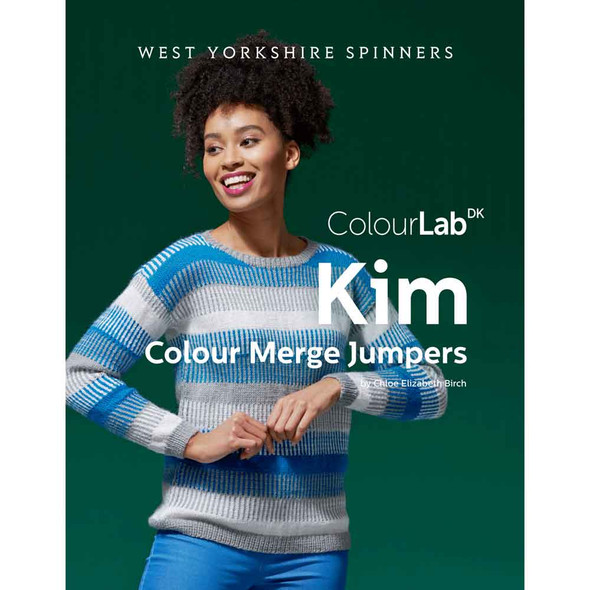 Kim Jumper Knitting Pattern | WYS ColourLab DK Knitting Yarn DBP0147 | Digital Download - Main Image