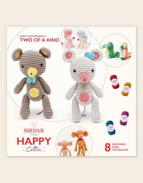 Sirdar Happy Cotton | Two of a Kind | Happy Cotton Book 4 | 8 Characters