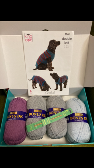 Dog Jumpers | Hayfield + King Cole Crochet Pack