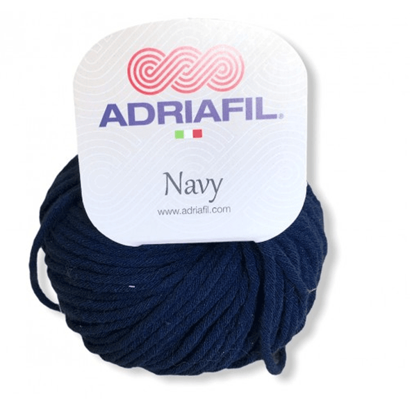 Ball of Adriafil Navy Chunky Yarn - 50g 
