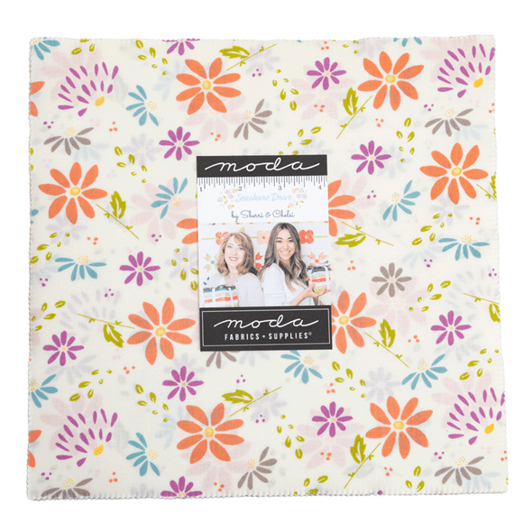 Seashore Drive by Sherri & Chelsi | 10" Layer Cake | Moda fabrics