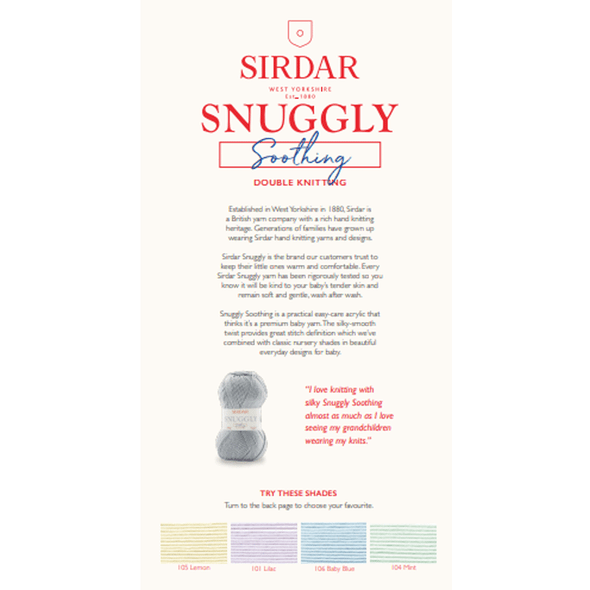 Baby Girl's Cardigan Crochet Pattern | Sirdar Snuggly Soothing DK 5315 | Digital Download