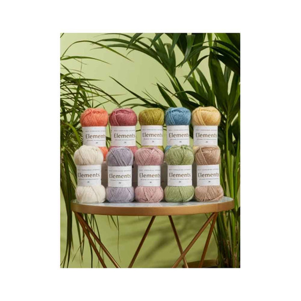 WYS Elements DK | 50g balls | 10 Light and Breezy Shades - Main Image